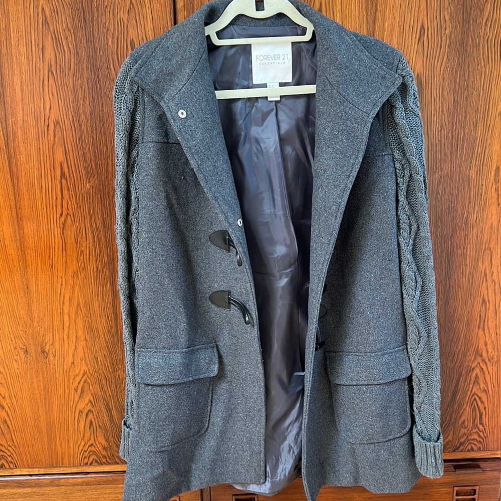 Gray coat
